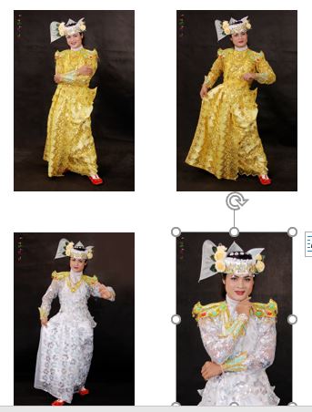 ရှေးခေတ်မြန်မာမင်းညီ/မင်းသားဝတ်စုံ (JPG & PSD File)